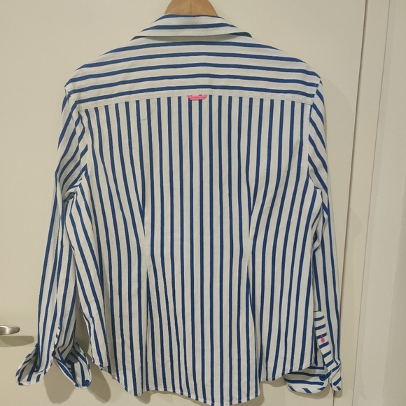 THOMAS COOK|| VINTAGE Striped SHIRT SIZE 16 - Picture 6 of 10